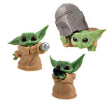 The Mandalorian Baby Yoda Grogu Bebek Yoda Aksiyon Figür Oyuncak Seti 3 Yoda Figürü Bir Arada Set D