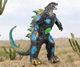 Gerçekçi Görünümlü Özel Dokulu Godzilla vs. Kong Giant Godzilla Ejderha Figür Oyuncak 35 cm. Model C