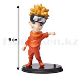 Naruto Shippuden Anime Figür Karakter Rock Lee Naruto Uzumaki Gaara 3’lü Oyuncak Seti 