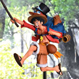 Kaptan Monkey D. Luffy Anime Manga Karakter Figür Oyuncak Koleksiyonluk Dekoratif Biblo 20 cm.