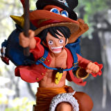 Kaptan Monkey D. Luffy Anime Manga Karakter Figür Oyuncak Koleksiyonluk Dekoratif Biblo 20 cm.