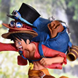 Kaptan Monkey D. Luffy Anime Manga Karakter Figür Oyuncak Koleksiyonluk Dekoratif Biblo 20 cm.
