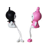 My Melody Kuromi  Ayakları Sallanan 2'li Biblo Seti Dekoratif Ürün Ofis Yeni Yıl Doğum Günü Hediyesi