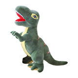 İthal Soft Kumaş XL Boy Dinozor Tyrannosaurus T-Rex Figür Peluş Oyuncak Uyku & Oyun Arkadaşı 55 cm.