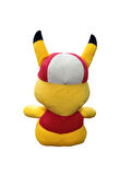 İthal Kumaş Şapkalı Pokemon Go Pikachu Figür Peluş Oyuncak Uyku & Oyun Arkadaşı Pikachu 25 cm.