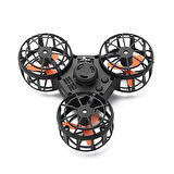 Şarj Edilebilir Uçan Stres Çarkı Fidget Spinner Gyroscop Mini Drone Outdoor Eğlencesi Spinner Siyah
