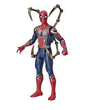 Avengers Yenilmezler Eklemli Black Panter Ironman Spiderman & Thanos 4lü Karakter Oyuncak Seti 