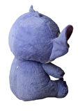 İthal Kumaş XL Büyük Boy 55 cm. Lilo & Stitch Stiç Anime Figür Peluş Oyuncak Uyku & Oyun Arkadaşı