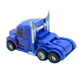 2 Adet Dönüşebilir Transformers Kamyon Robot Oyuncak Çek Bırak Sürtmeli Araba Seti 2 Renk Birden