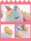 İthal Kumaş Gökkuşağı Kanatlı Unicorn Peluş Oyuncak 27 cm Yumuşak Oyun ve Uyku Arkadaşı Çeşitleri