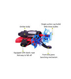 Spiderman Örümcek Adam Ağ Tasarımlı Vantuz Fırlatan Bileklik Oyuncak Seti 1 Fırlatıcı 3 Vantuz