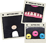 Laboratory Misfits Dişli Sevimli Peluş Oyuncak 23cm Eğlenceli Koleksiyon Oyun Arkadaşı Annoyed Alien