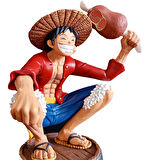 One Piece Monkey D. Luffy Anime Figür 15 cm Dekoratif Koleksiyon Biblo Oyuncak Model Gençlere Hediye