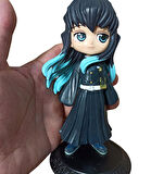 Demon Slayer: Kimetsu no Yaiba Muichiro Tokito Anime Karakter Figür Oyuncak Koleksiyonluk Biblo 15cm