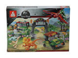 Jurassic World Dinozor Lego Uyumlu Mini Blok Akıl ve Zeka Gelişim Oyuncak Seti 175 Parça ES-66101-2