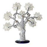 Feng Shui Nazar Boncuğu Ağacı Servet Çakra Şans Ağacı Biblo 20 cm. Ev Ofis Yeni Yıl Hediyesi Model 3