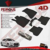 Audi A5 4D Havuzlu Paspas Siyah ve Bagaj Havuzu 2016 ve Üstü