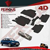 Audi A3 Sedan Refref 4D Paspas Siyah ve Bagaj Havuzu 2013 2020