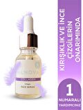 Alnova Collagen Tüm Cilt Tipleri İçin Su Bazlı Yağsız Nemlendirici Yüz Bakım Serumu 15 ml