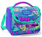Coral High Kız Çocuk Lavanta Grafiti Okul Beslenme Çantası - Thermo Yalıtımlı