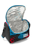 Coral High Kids Gri Mavi Yarış Arabası Desenli Thermo Beslenme Çantası 11885