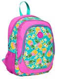 Yaygan Kids Ananas Desenli Pembe/Yeşil İlkokul Sırt Çantası (13971-Kız Çocuk)