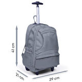 iBag Kırçıllı Lavanta Çekçek Sırt Çantası 14361