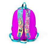 Coral High Kids Pembe Rengarenk Denizatı Desenli Üç Bölmeli Okul Sırt Çantası 14412
