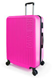 Coral High ABS Pembe Büyük Boy Valiz 16418