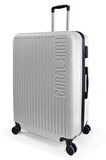 Coral High ABS Gümüş Büyük Boy Valiz 16433