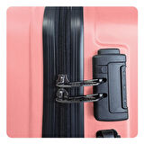 Coral High ABS Pudra Küçük Boy Valiz 16526