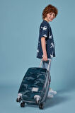 Coral High Kamuflaj Desenli Kabin Boy Valiz (50cm) 16544
