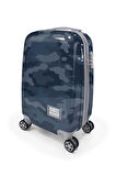 Coral High Kamuflaj Desenli Kabin Boy Valiz (50cm) 16544