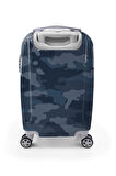 Coral High Kamuflaj Desenli Kabin Boy Valiz (50cm) 16544