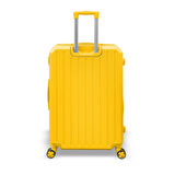 Coral High Diamond ABS Sarı Büyük Boy Valiz 16628