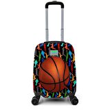 Coral High Minik Boy Çocuk Seyahat Valizi Basketbol Desen 16745