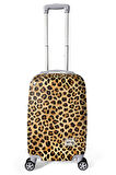 Coral High Kahverengi Leopar Desenli PC Kabin Boy Valiz (50cm) 16841