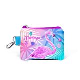 Coral High Kids Lavanta Pembe Flamingo Desenli Bozuk Para Çantası 21805
