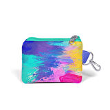 Coral High Kids Renkli Airbrush Desenli Bozuk Para Çantası 21838