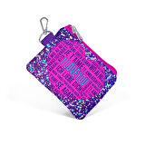 Coral High Kids Mor Mavi Pembe Kalp Desenli Bozuk Para Çantası 21840