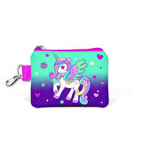 Coral High Kids Mor Su Yeşili Unicorn Desenli Bozuk Para Çantası 21869