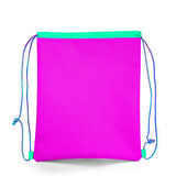 Coral High Kids Lacivert Pembe Unicorn Desenli İpli Büzgülü Sırt Çantası 22456