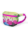 Coral High Pembe Flamingolu Bel Çantası 22592