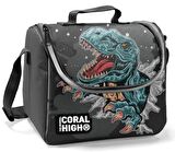 Coral High Dinazor Baskılı Termoslu Beslenme Çantası - Erkek Çocuk