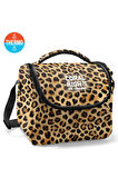 Coral High Kids Kahverengi Leopar Desenli Thermo Beslenme Çantası 22781