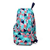 Coral High Flamingo Desenli Büyük Boy Okul Sırt Çantası 23185