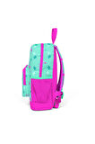 Coral High Kids Su Yeşili Flamingo Desenli İki Bölmeli İlkokul Sırt Çantası 23307