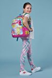 Coral High Kids Mixed Dondurma Desenli Üç Bölmeli Okul Sırt Çantası 23645