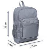Coral High Unicorn Desenli Büyük Boy Okul Sırt Çantası 23708