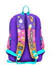 Coral High Kids Lila Turkuaz Dondurma ve Anime Desenli Dört Bölmeli Okul Sırt Çantası 23773